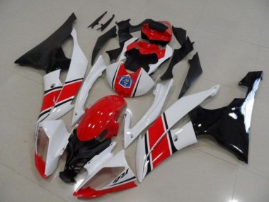 Rojo Blanco Negro Carrocería Motocicletas Yamaha R6 2008-2016