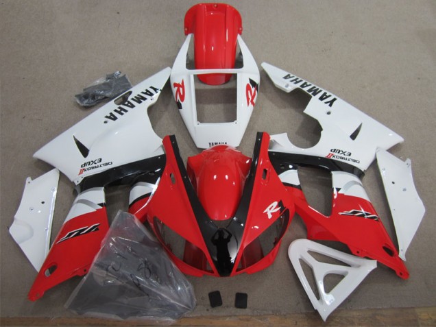 Rojo Blanco Negro Kits Completo Carenado Moto ABS Yamaha R1 2009-2011 Rojo Blanco Negro Kits Completo Carenado Moto ABS Yamaha R1 2009-2011