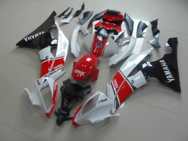 Rojo Blanco Negro Moto Plástico Yamaha R6 2008-2016