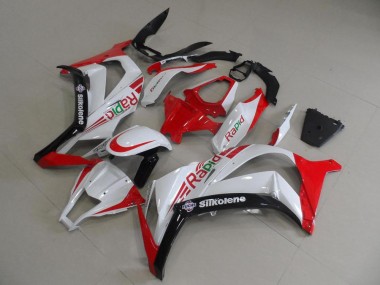 Rojo & Blanco Rapid Carenado Moto Kawasaki ZX10R 2011-2015