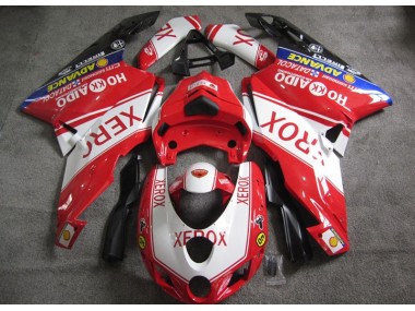 Rojo Blanco Xerox Carenado Moto Ducati 749 2005-2006