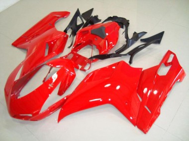 Rojo Carenado Moto Ducati 848 1098 1198 2007-2014