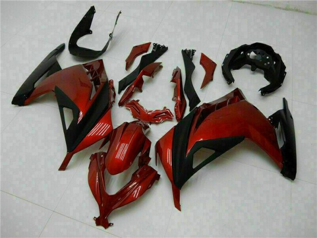 Rojo Carenado Moto Kawasaki EX300 2013-2016 Rojo Carenado Moto Kawasaki EX300 2013-2016