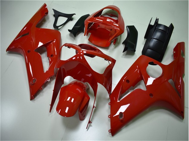 Rojo Carenado Moto Kawasaki ZX6R 2003-2004 Rojo Carenado Moto Kawasaki ZX6R 2003-2004