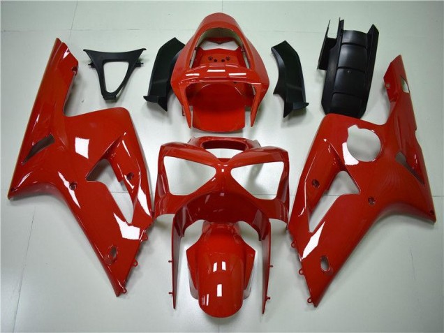 Rojo Carenado Moto Kawasaki ZX6R 2003-2004 Rojo Carenado Moto Kawasaki ZX6R 2003-2004