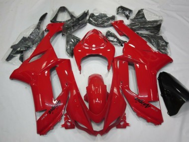 Rojo Carenado Moto Kawasaki ZX6R 2007-2008