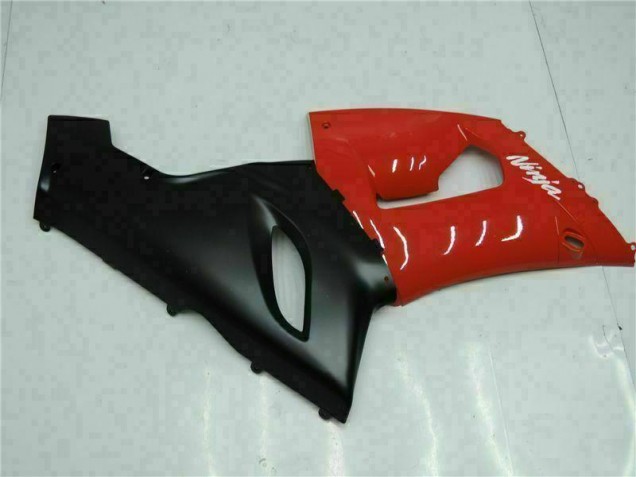 Rojo Carrocería Motocicletas Kawasaki ZX6R 2005-2006 Rojo Carrocería Motocicletas Kawasaki ZX6R 2005-2006