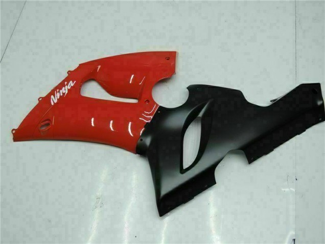Rojo Carrocería Motocicletas Kawasaki ZX6R 2005-2006 Rojo Carrocería Motocicletas Kawasaki ZX6R 2005-2006
