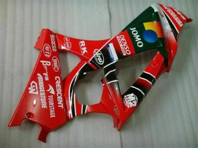 Rojo Carrocería Motocicletas Suzuki GSXR 1000 K7 2007-2008 Rojo Carrocería Motocicletas Suzuki GSXR 1000 K7 2007-2008