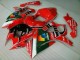 Rojo Carrocería Motocicletas Suzuki GSXR 1000 K7 2007-2008 Rojo Carrocería Motocicletas Suzuki GSXR 1000 K7 2007-2008