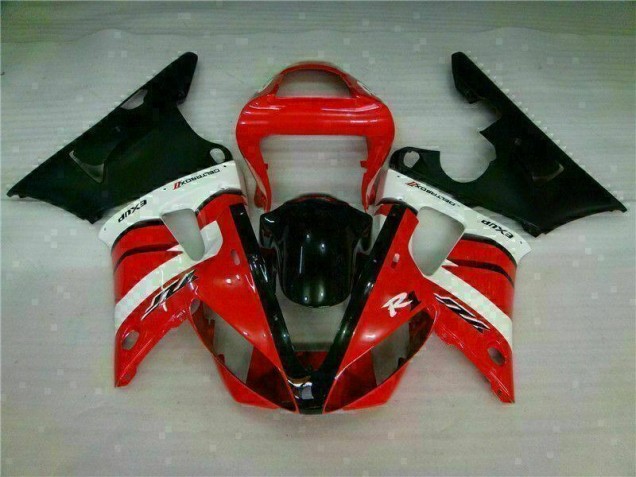 Rojo Carrocería Motocicletas Yamaha R1 2000-2001 Rojo Carrocería Motocicletas Yamaha R1 2000-2001