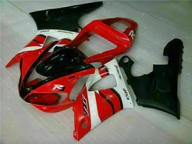 Rojo Carrocería Motocicletas Yamaha R1 2000-2001 Rojo Carrocería Motocicletas Yamaha R1 2000-2001