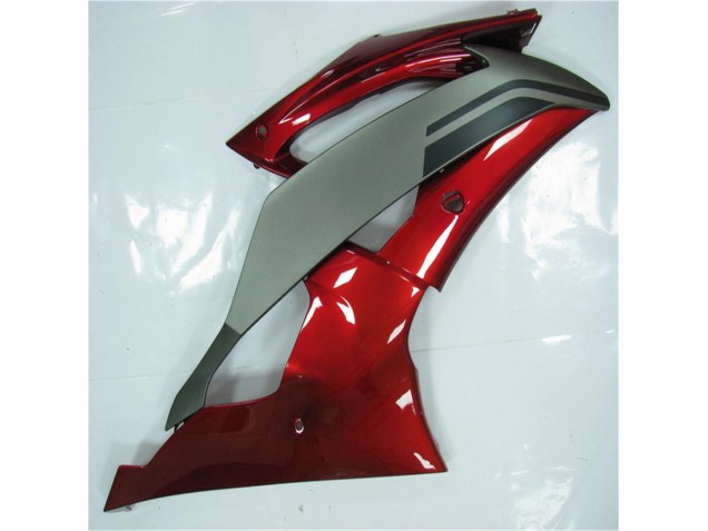 Rojo Gris Carenado Moto Yamaha R6 2008-2016 Rojo Gris Carenado Moto Yamaha R6 2008-2016