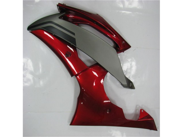 Rojo Gris Carenado Moto Yamaha R6 2008-2016 Rojo Gris Carenado Moto Yamaha R6 2008-2016