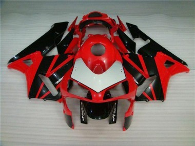 Rojo Inyección Kits Carenado Moto Honda CBR 600 RR 2003-2004