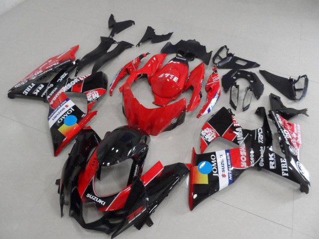 Rojo Jomo Carenado Moto Suzuki GSXR 1000 K9 2009-2016 Rojo Jomo Carenado Moto Suzuki GSXR 1000 K9 2009-2016