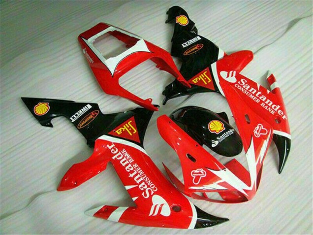 Rojo Kit Carenado ABS Completo Yamaha R1 2002-2003 Rojo Kit Carenado ABS Completo Yamaha R1 2002-2003