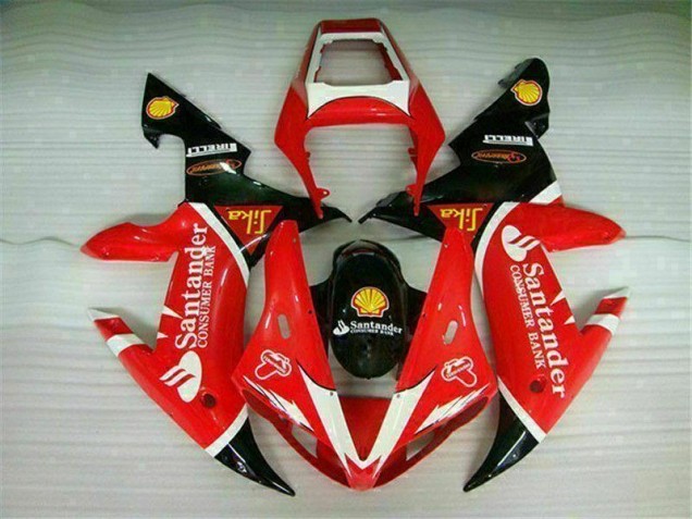 Rojo Kit Carenado ABS Completo Yamaha R1 2002-2003 Rojo Kit Carenado ABS Completo Yamaha R1 2002-2003