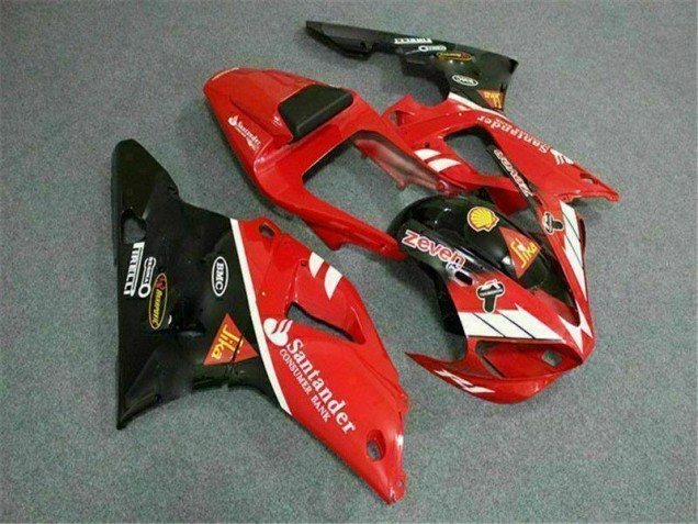 Rojo Kit Completo Carenado Moto Yamaha R1 2000-2001 Rojo Kit Completo Carenado Moto Yamaha R1 2000-2001