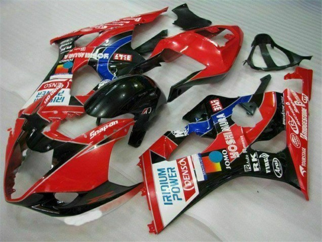 Rojo Kits ABS Carenado Motocicleta Suzuki GSXR 1000 K3 2003-2004 Rojo Kits ABS Carenado Motocicleta Suzuki GSXR 1000 K3 2003-2004