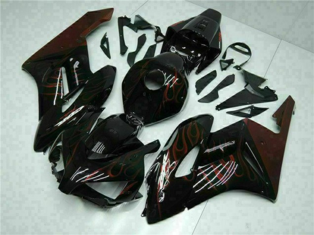 Rojo Llama Carenado Moto Honda CBR 1000 RR 2004-2005 Rojo Llama Carenado Moto Honda CBR 1000 RR 2004-2005