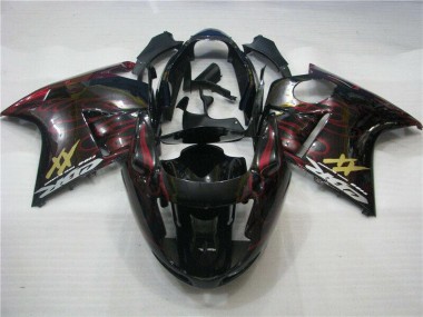 Rojo Llama Carenados Moto Honda CBR 1100 XX 1996-2007