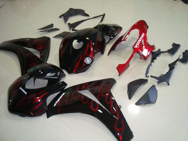 Rojo Llama Carrera Carenado Moto Honda CBR 1000 RR 2008-2011 Rojo Llama Carrera Carenado Moto Honda CBR 1000 RR 2008-2011