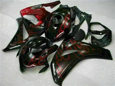 Rojo Llama Kits Completo Carenado Moto Honda CBR 1000 RR 2008-2011