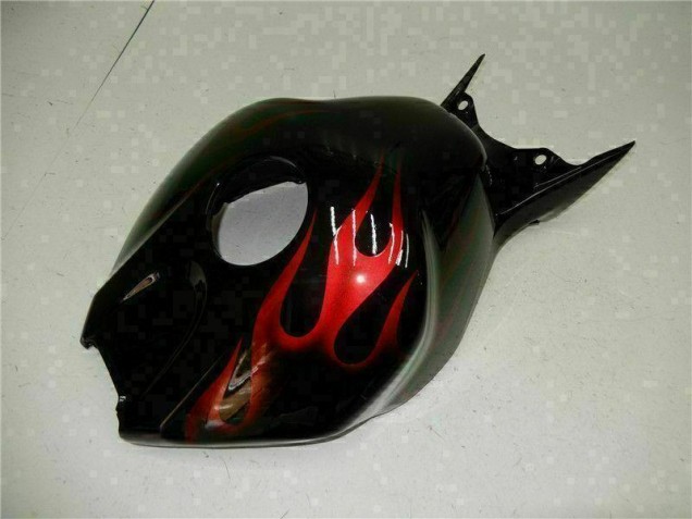 Rojo Llama Negro Carenado Moto Honda CBR 1000 RR 2004-2005 Rojo Llama Negro Carenado Moto Honda CBR 1000 RR 2004-2005