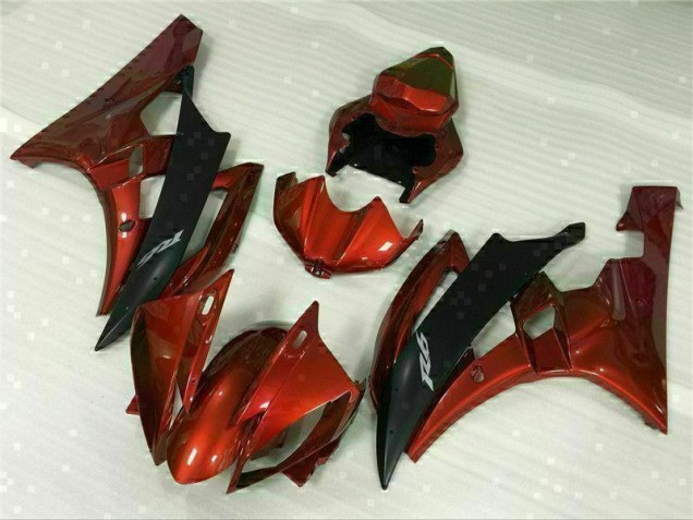 Rojo Moto Plástico Yamaha R6 2006-2007 Rojo Moto Plástico Yamaha R6 2006-2007