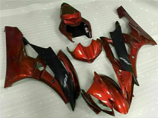Rojo Moto Plástico Yamaha R6 2006-2007 Rojo Moto Plástico Yamaha R6 2006-2007