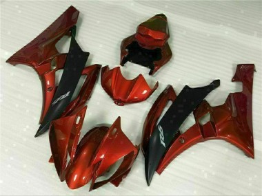 Rojo Moto Plástico Yamaha R6 2006-2007