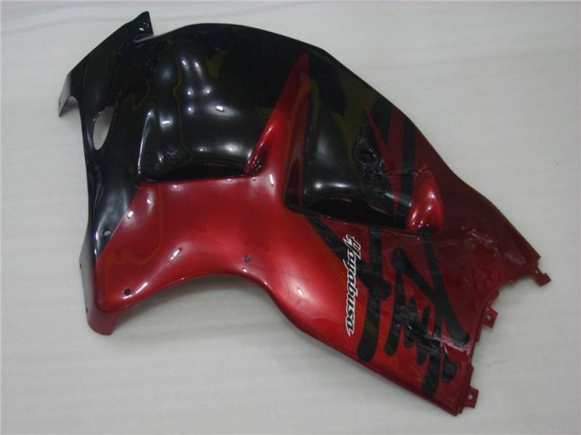 Rojo Negro ABS Carenado Motocicleta Suzuki GSXR 1300 Hayabusa 1996-2007 Rojo Negro ABS Carenado Motocicleta Suzuki GSXR 1300 Hayabusa 1996-2007