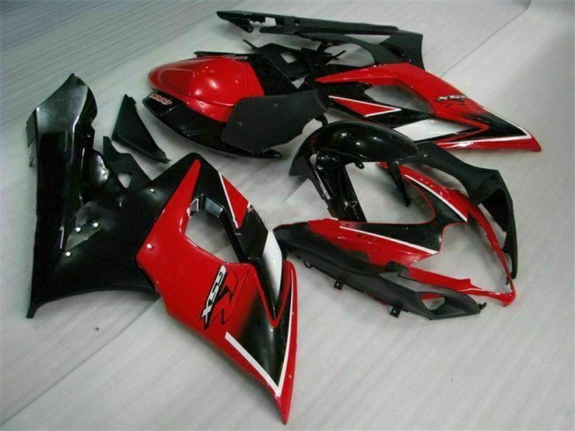 Rojo Negro ABS Kits Carenado Moto Suzuki GSXR 1000 K5 2005-2006 Rojo Negro ABS Kits Carenado Moto Suzuki GSXR 1000 K5 2005-2006