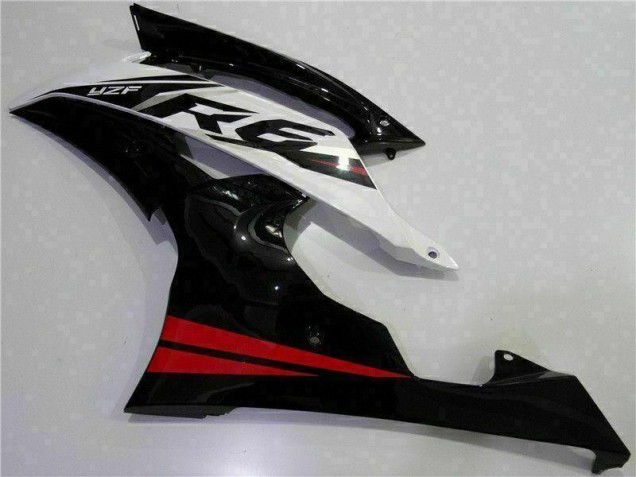Rojo Negro ABS Kits Carenado Moto Yamaha R6 2008-2016 Rojo Negro ABS Kits Carenado Moto Yamaha R6 2008-2016