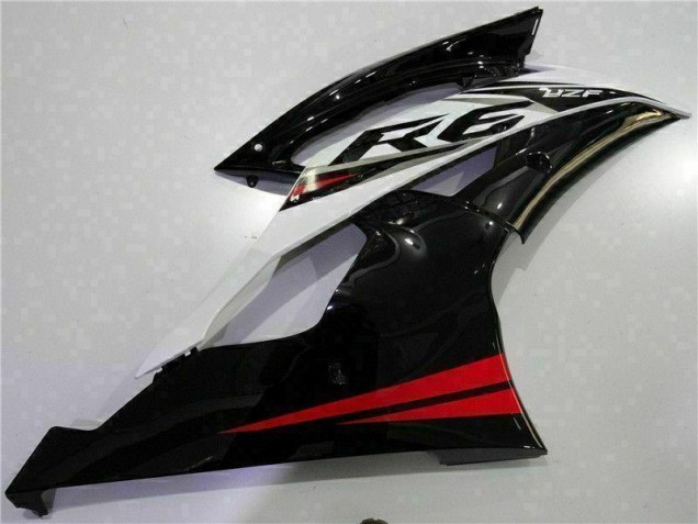 Rojo Negro ABS Kits Carenado Moto Yamaha R6 2008-2016 Rojo Negro ABS Kits Carenado Moto Yamaha R6 2008-2016
