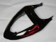 Rojo Negro ABS Moto Plástica Kawasaki ZX6R 2005-2006 Rojo Negro ABS Moto Plástica Kawasaki ZX6R 2005-2006