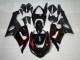 Rojo Negro ABS Moto Plástica Kawasaki ZX6R 2005-2006 Rojo Negro ABS Moto Plástica Kawasaki ZX6R 2005-2006