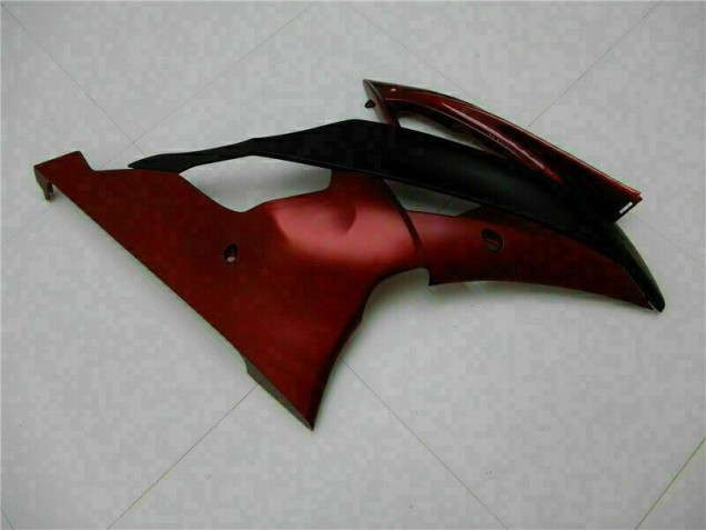 Rojo Negro ABS Moto Plástica Yamaha R6 2008-2016 Rojo Negro ABS Moto Plástica Yamaha R6 2008-2016