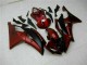 Rojo Negro ABS Moto Plástica Yamaha R6 2008-2016 Rojo Negro ABS Moto Plástica Yamaha R6 2008-2016
