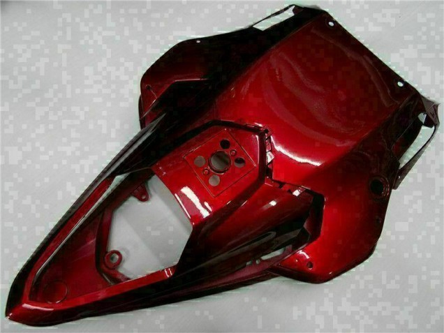 Rojo Negro ABS Moto Plástico Yamaha R6 2008-2016 Rojo Negro ABS Moto Plástico Yamaha R6 2008-2016