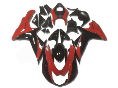 Rojo Negro ABS Moto Plásticos Suzuki GSXR 600 / 750 K11 2011-2021