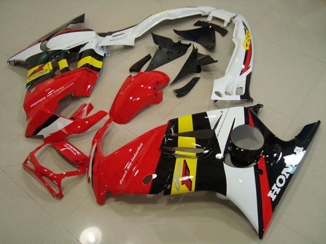 Rojo Negro Blanco Amarillo Carenado Moto Honda CBR 600 F3 1995-1998 Rojo Negro Blanco Amarillo Carenado Moto Honda CBR 600 F3 1995-1998