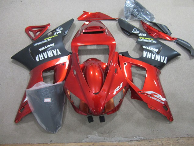 Rojo Negro Blanco Calcomanía Carenado Moto Yamaha R1 1998-1999 Rojo Negro Blanco Calcomanía Carenado Moto Yamaha R1 1998-1999