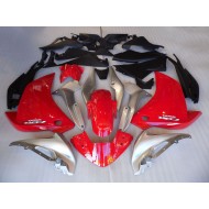 Rojo Negro Carenado Moto Honda CBR 500 RR 2013-2015