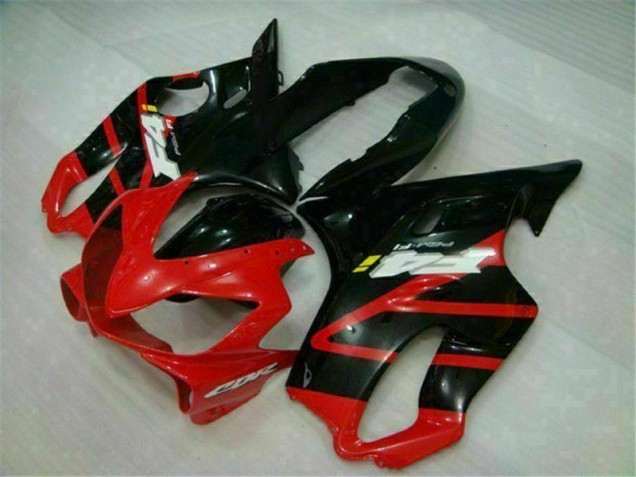 Rojo Negro Carenado Moto & Plástico Honda CBR 600 F4i 2004-2007 Rojo Negro Carenado Moto & Plástico Honda CBR 600 F4i 2004-2007
