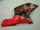 Rojo Negro Carenado Moto Suzuki GSXR 600 / 750 K1 K2 K3 2001-2003 Rojo Negro Carenado Moto Suzuki GSXR 600 / 750 K1 K2 K3 2001-2003
