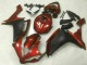 Rojo Negro Carenado Moto Yamaha R1 2007-2008 Rojo Negro Carenado Moto Yamaha R1 2007-2008