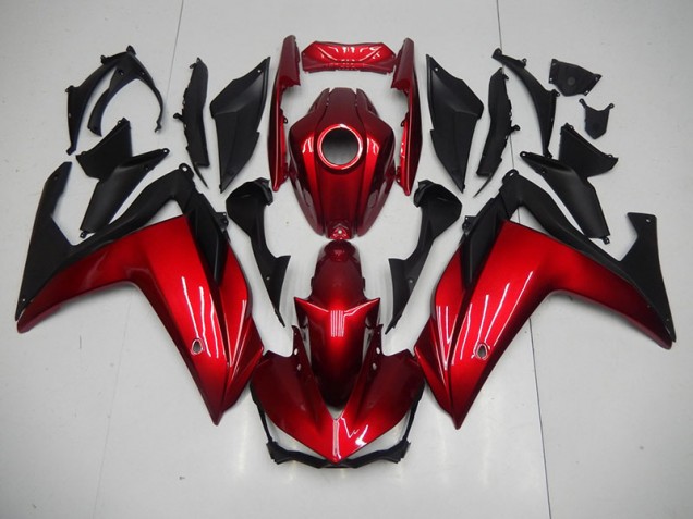 Rojo Negro Carenado Moto Yamaha R3 2015-2022 Rojo Negro Carenado Moto Yamaha R3 2015-2022