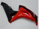 Rojo Negro Carenado & Plástico Moto Honda CBR 1000 RR 2006-2007 Rojo Negro Carenado & Plástico Moto Honda CBR 1000 RR 2006-2007